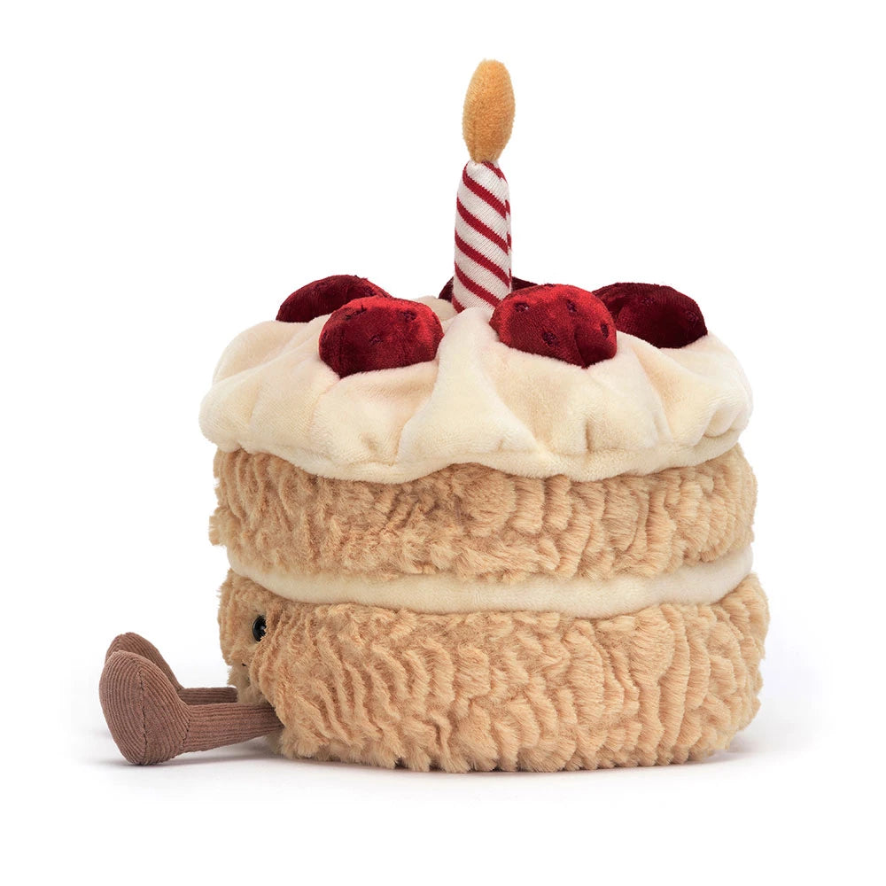 Jellycat Amuseable Birthday Cake – Soft Plush Celebration Toy