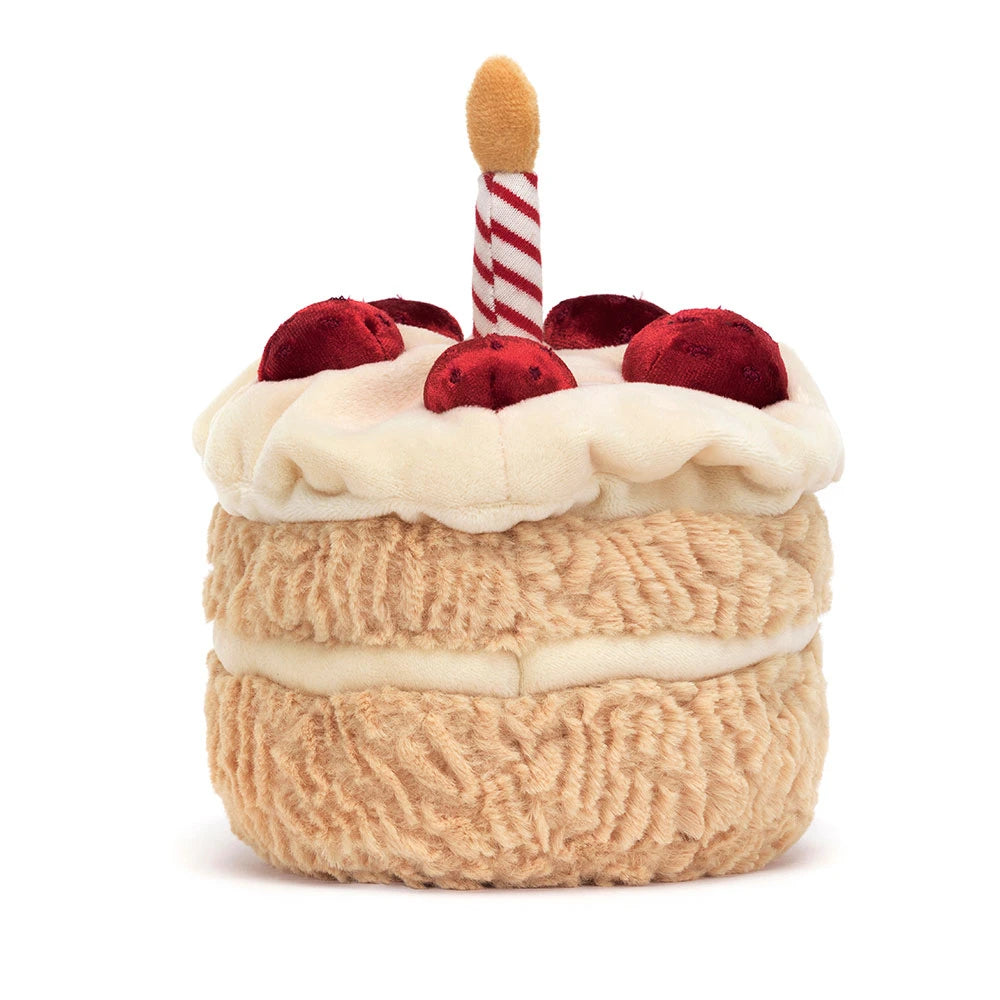 Jellycat Amuseable Birthday Cake – Soft Plush Celebration Toy