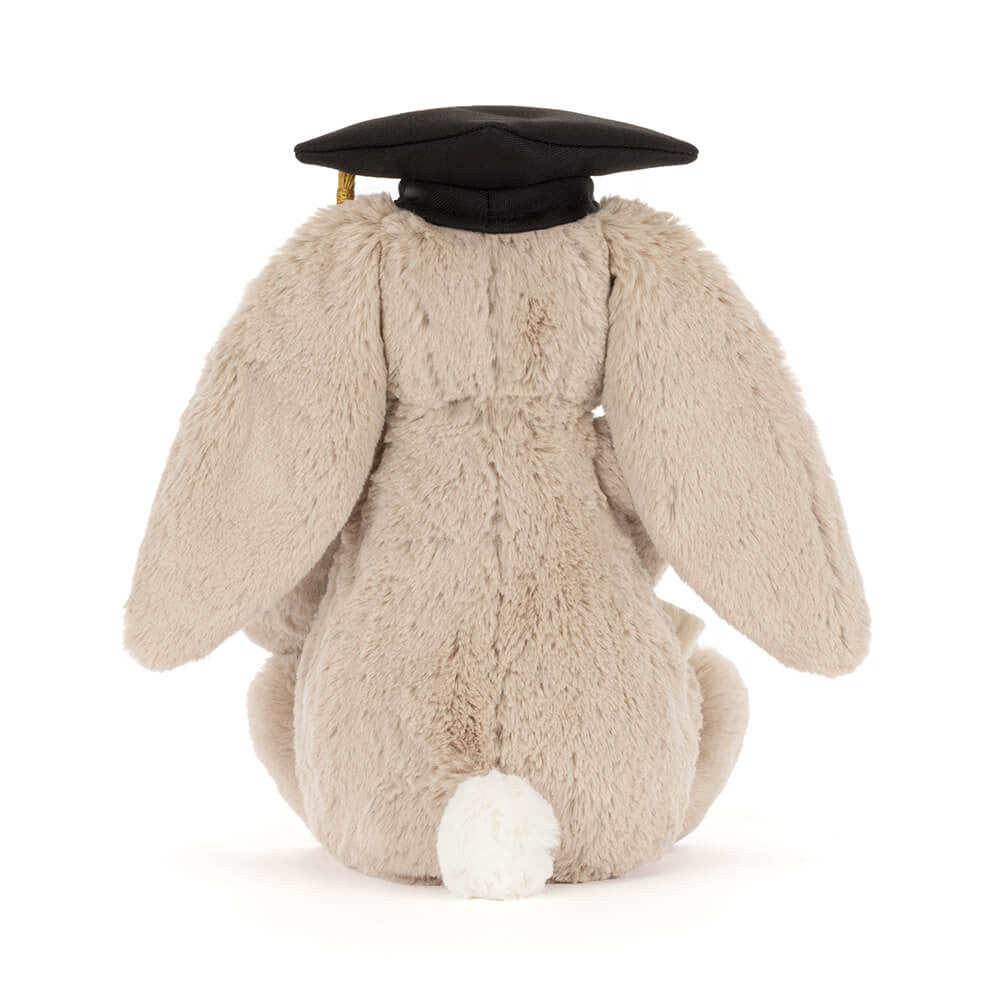 Jellycat Bashful Bunny Graduation Outfit – Soft Plush Bunny Graduation Gift