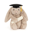 Jellycat Bashful Bunny Graduation Outfit – Soft Plush Bunny Graduation Gift