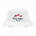Snap Dragon London Kids White Bucket Hat