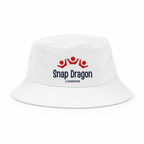 Snap Dragon London Kids White Bucket Hat