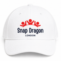 Snap Dragon London Kids White Baseball Cap