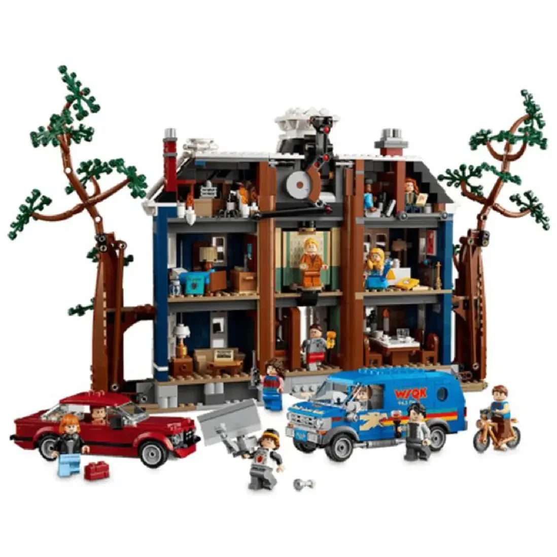 Stranger Things: The Creel House Building Set – 2593 Piece Collectible Construction Model