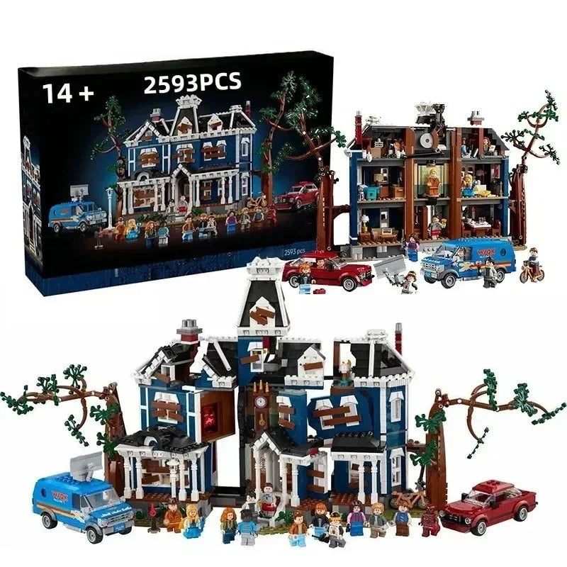 Stranger Things: The Creel House Building Set – 2593 Piece Collectible Construction Model